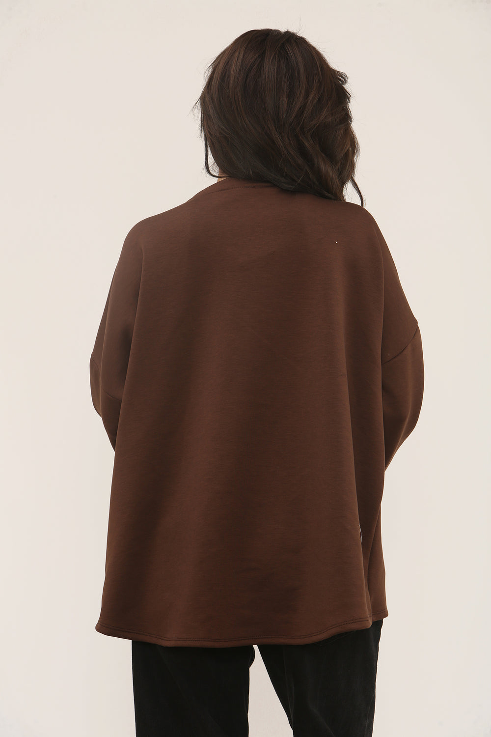 BROOKLYN SLOGAN 3D SWEAT TOP (15313576788352)