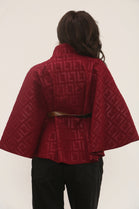 LOGO BELTED CAPE (15313706516864)