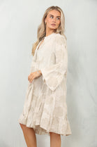 FLORAL EMDROIDERED SMOCK DRESS (15148450087296)