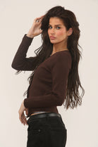 SHELL BUTTON DETAIL JUMPER (15318700360064)