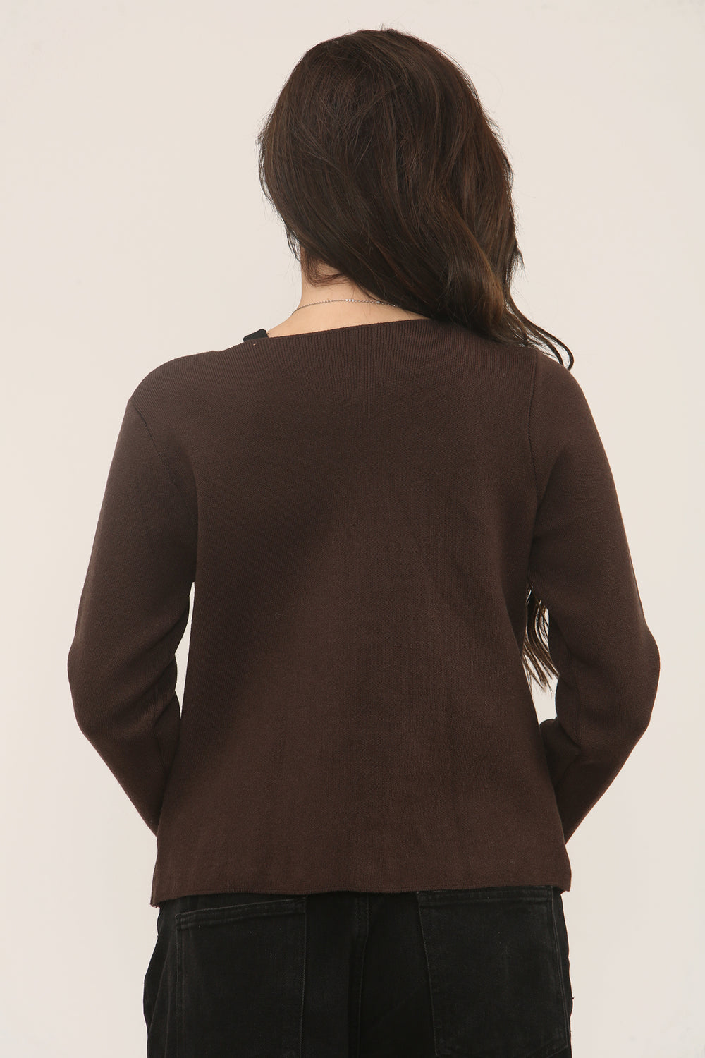 BIG GOLD BUTTON CUTOUT FRONT JUMPER (15313743872384)