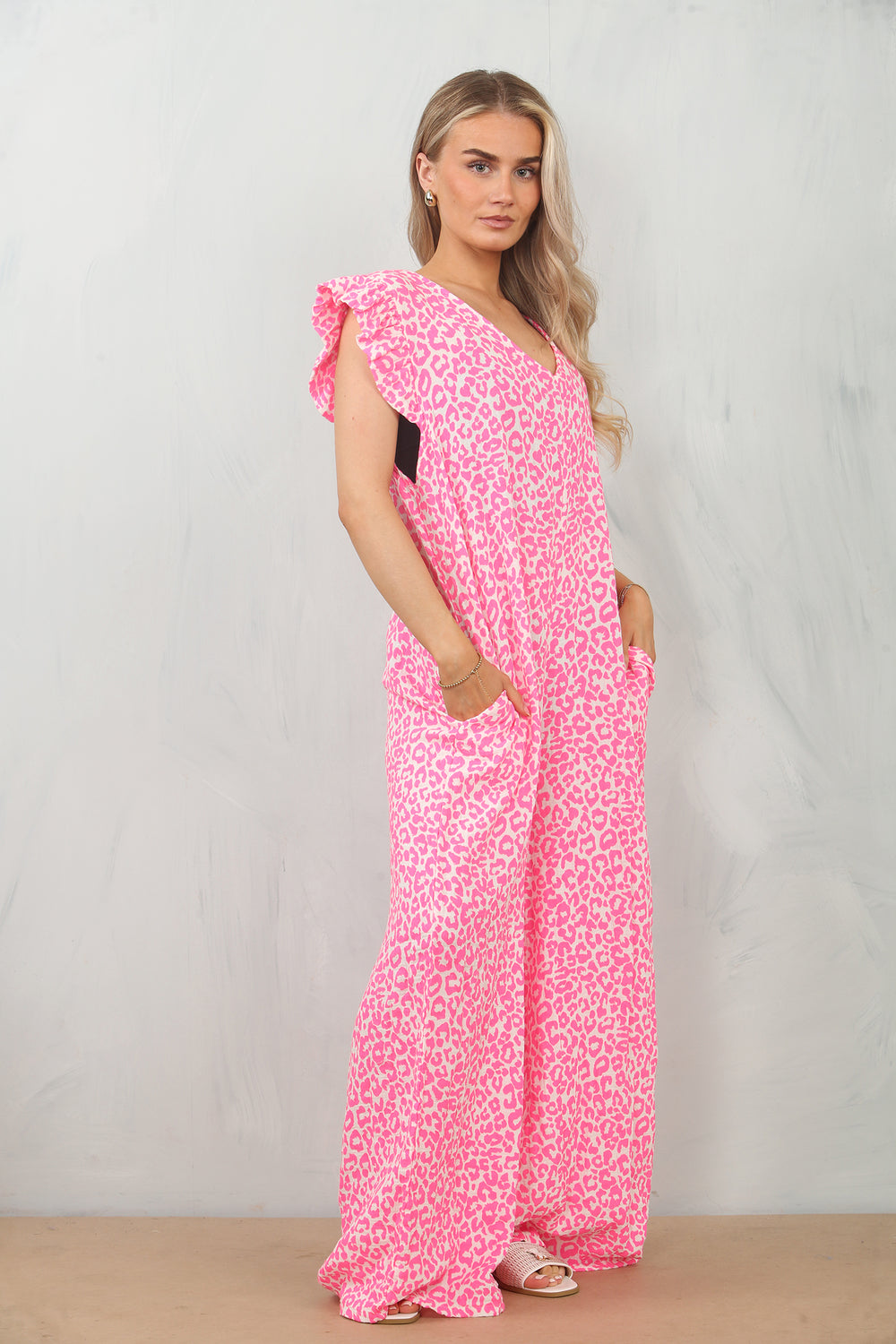 LEOPARD CHEESE CLOTH JUMPSUIT (15148478660992)