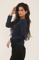 BIG GOLD BUTTON CUTOUT FRONT JUMPER (15313741742464)