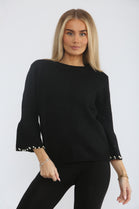 PEARL SLEEVE JUMPER