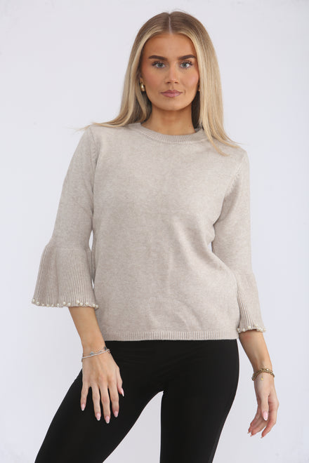 PEARL SLEEVE JUMPER