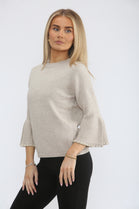 PEARL SLEEVE JUMPER