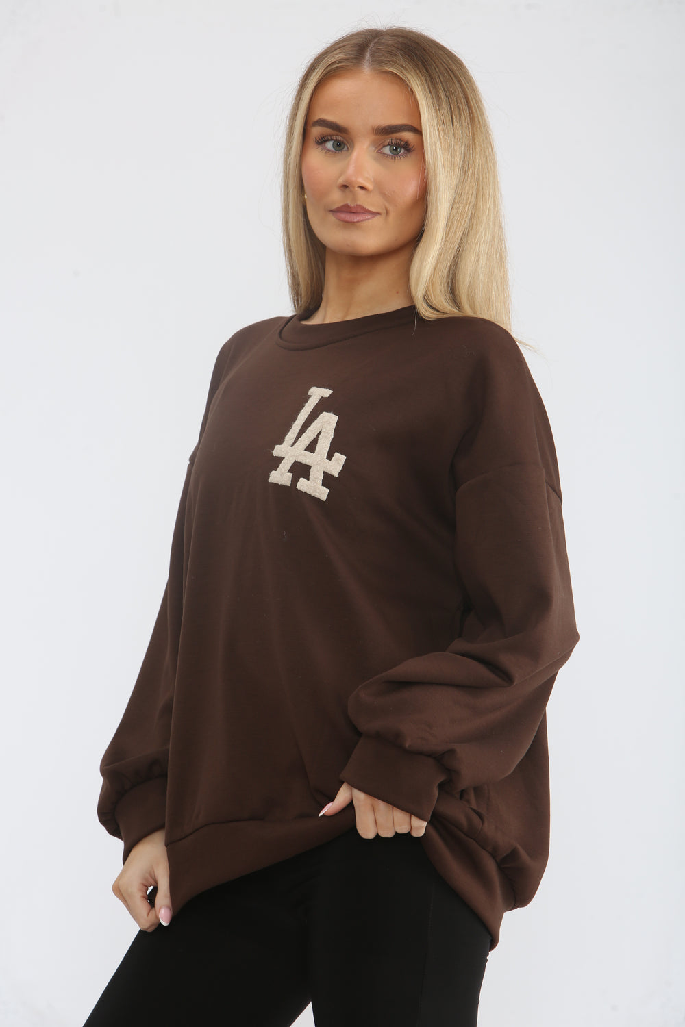 LA SLOGAN SWEAT SHIRT