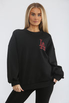 LA SLOGAN SWEAT SHIRT
