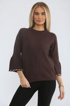 PEARL SLEEVE JUMPER