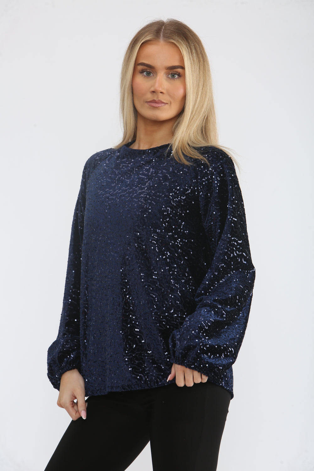BOW BACK EMBELLISHED BLOUSE