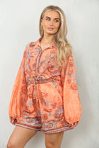 PRINTED TIEUP PLAYSUIT (15124388544896)