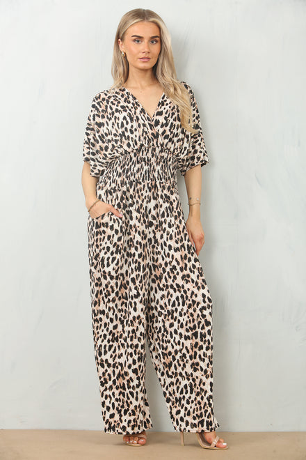 LEOPARD CAP SLEEVE JUMPSUIT(MIXED COLOUR PACK) (15121864327552) (15138799190400)