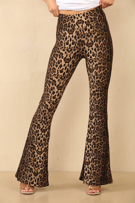 LEOPARD FLARE LEGGINGS (14672256565632) (14959761916288) (14994555994496) (15134140858752)