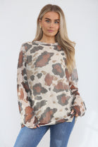 WATER COLOUR  OVERSIZED TOP