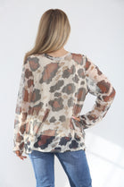 WATER COLOUR  OVERSIZED TOP