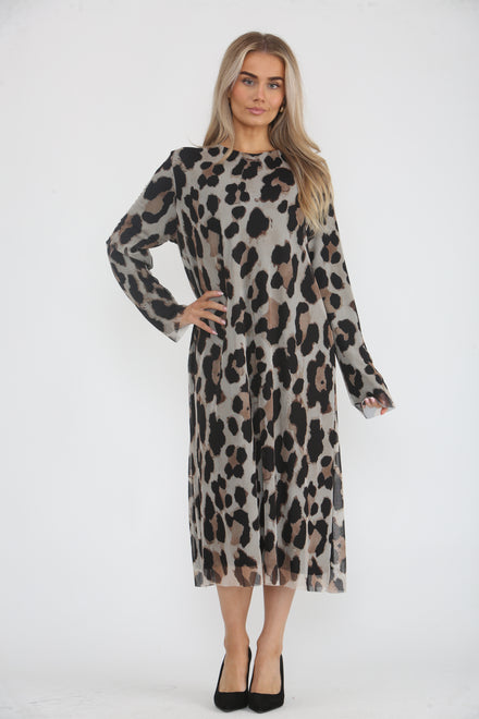 LEOPARD PRINT DRESS