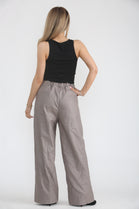 FLARE PU TROUSER