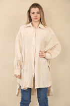 EMBROIDERED OVERSIZED SHIRT (15078156009856)