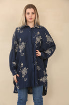 EMBROIDERED OVERSIZED SHIRT (15078166987136)