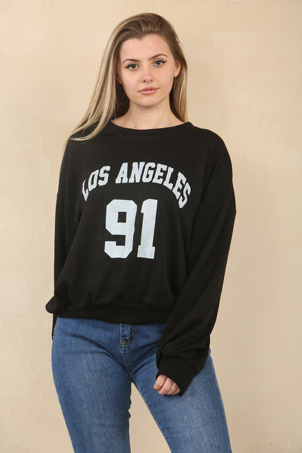 SLOGAN SWEAT SHIRT (15078180520320)