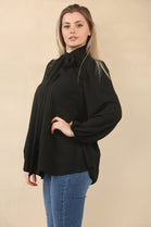 BOW BASIC BLOUSE (15079015842176)