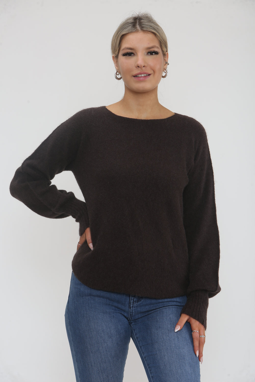 CREWNECK SOFTFEEL KNIT JUMPER