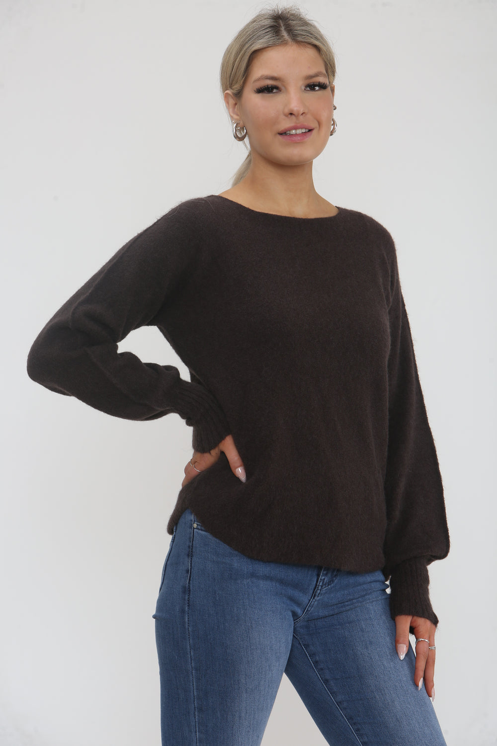 CREWNECK SOFTFEEL KNIT JUMPER