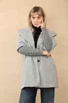 ALICE HOODED BUTTON DETAIL JACKET (14779365917056)