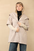 ALICE HOODED BUTTON DETAIL JACKET (14779366244736)