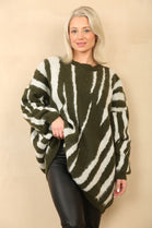 AYA STRIPE KNIT JUMPER (14862196408704)