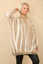 AYA STRIPE KNIT JUMPER (14862198407552)