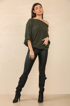 FRILL SLEEVE JUMPER (8700264251640)