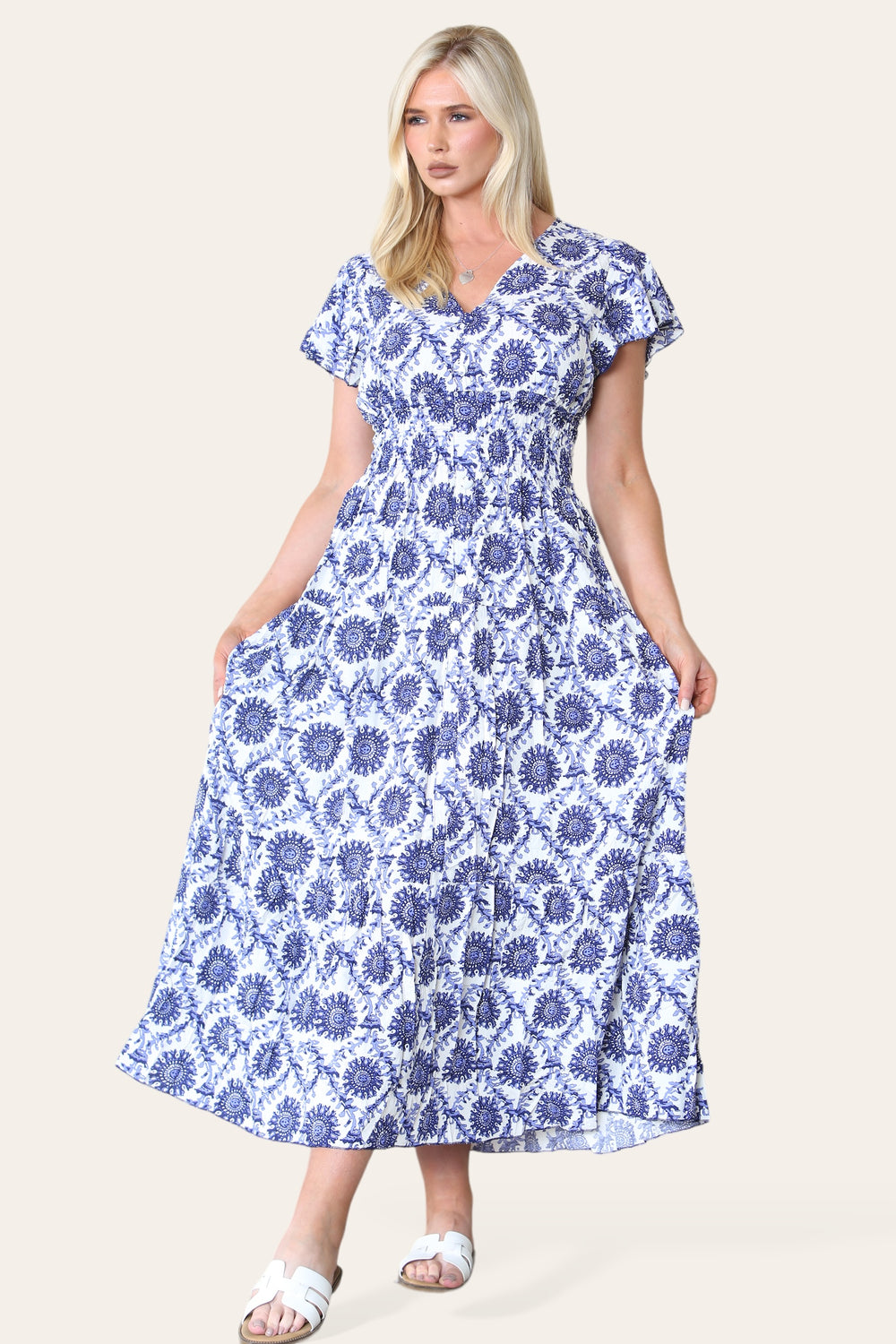 CIRCLE PRINT MAXI(MIXED COLOUR PACK) (8531172950264) (15150388347264)