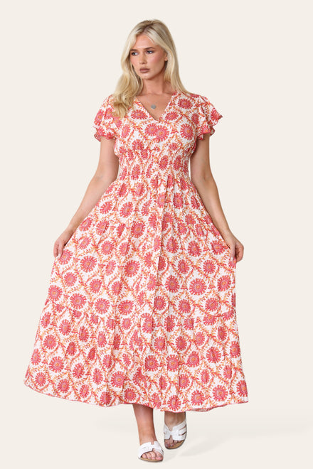 CIRCLE PRINT MAXI(MIXED COLOUR PACK) (8531172950264) (15150388347264)