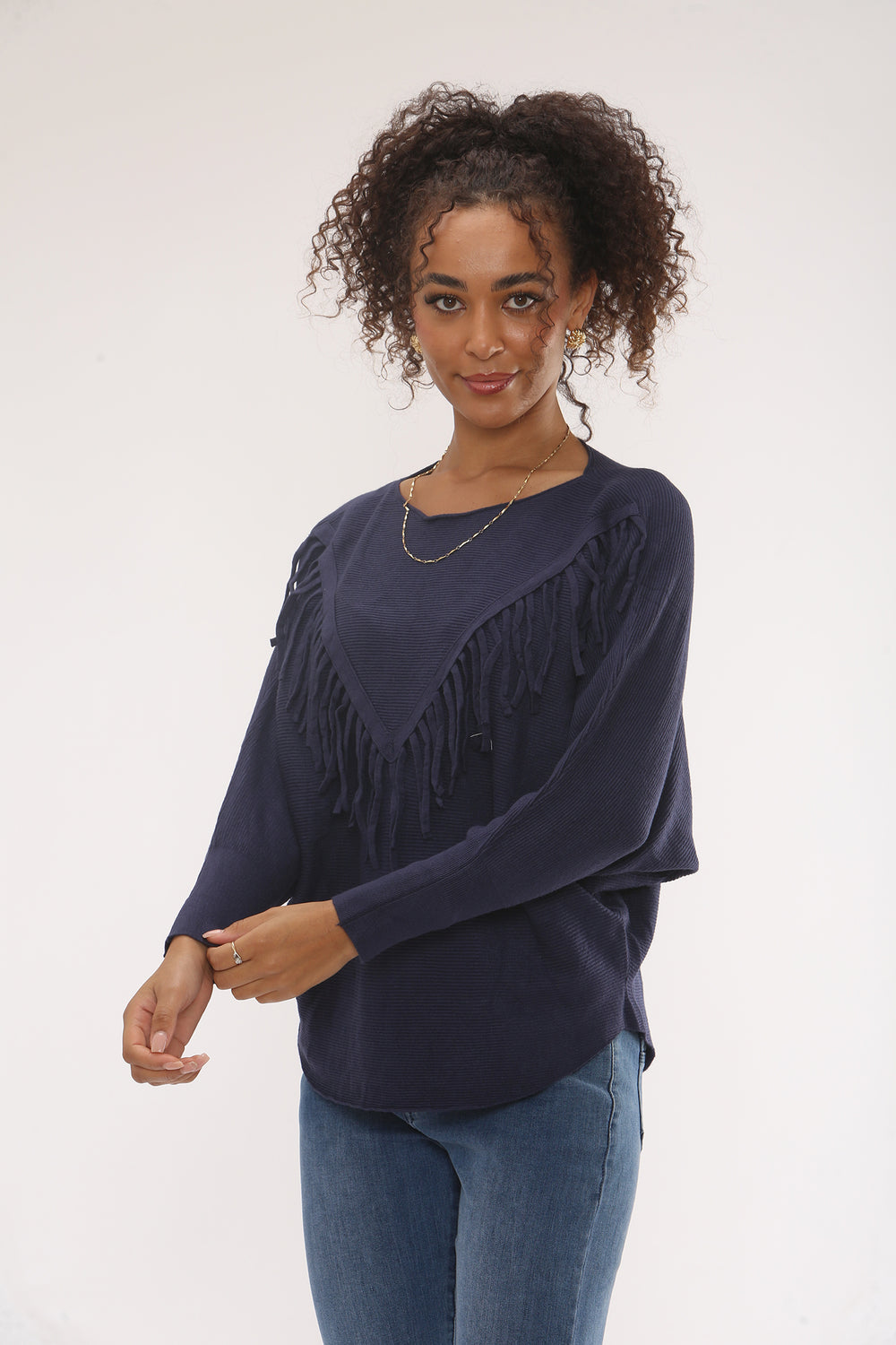 FRINGED KNITTED JUMPER (15329386004864)