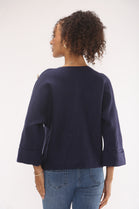 DETAIL BUTTON SLEEVE SWEAT (15329450754432)