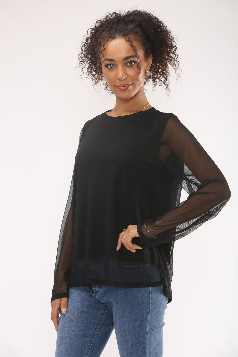 BASIC LINNED MESH TOP (15329472086400)