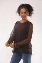 BASIC LINNED MESH TOP (15329475723648) (15360622133632)