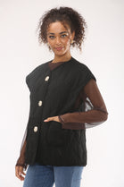 QUALITY GOLD BUTTON JACKET (15330407448960)