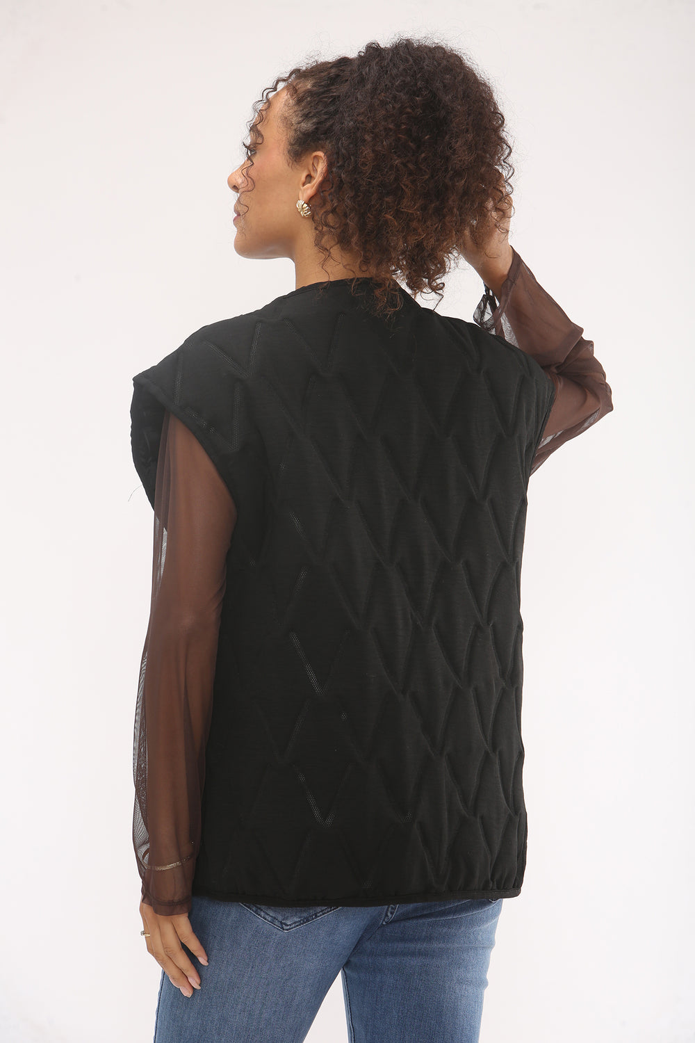 QUALITY GOLD BUTTON JACKET (15330407448960)