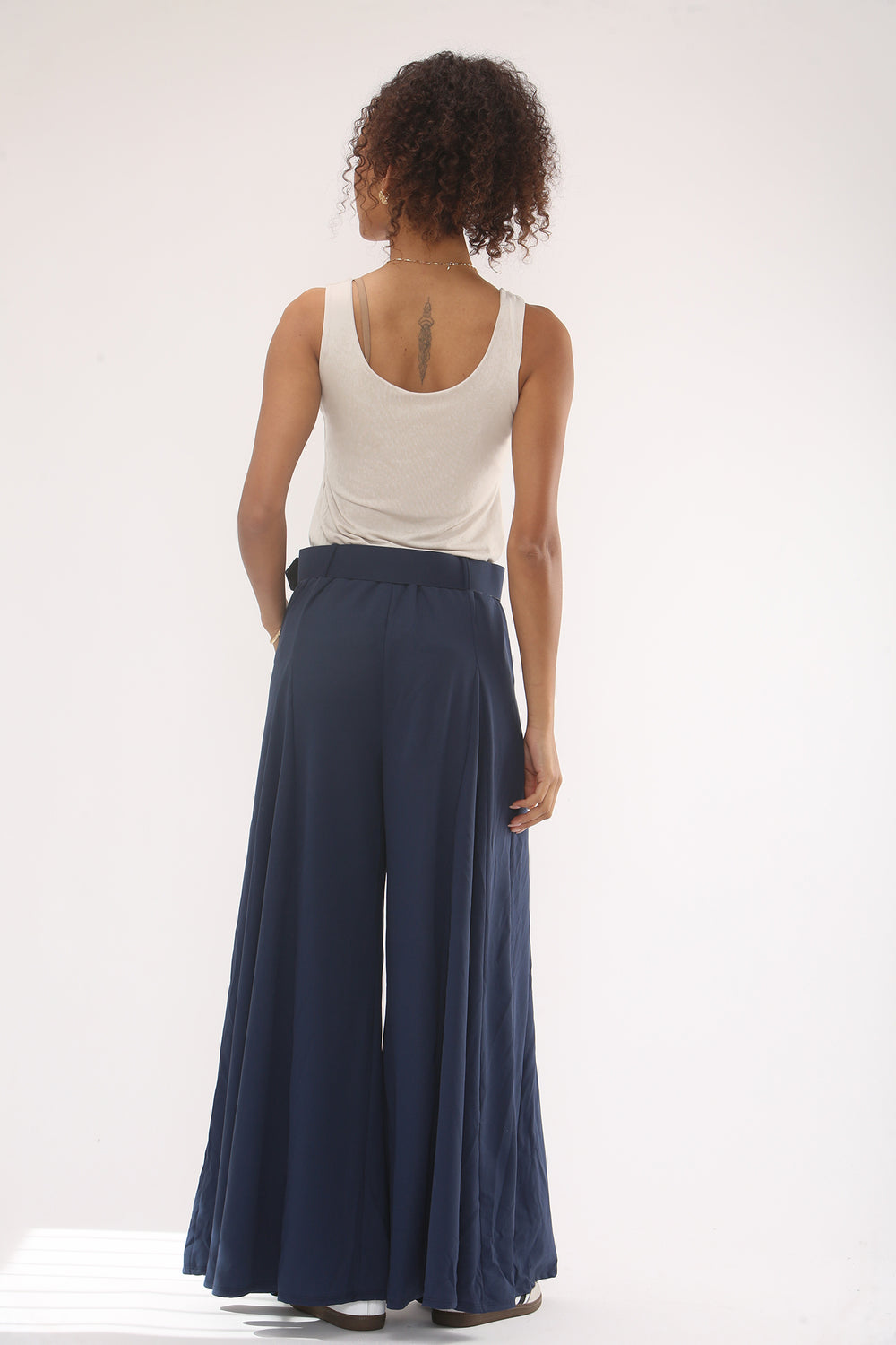 BELTED WIDE LEG TROUSER (15330424324480)