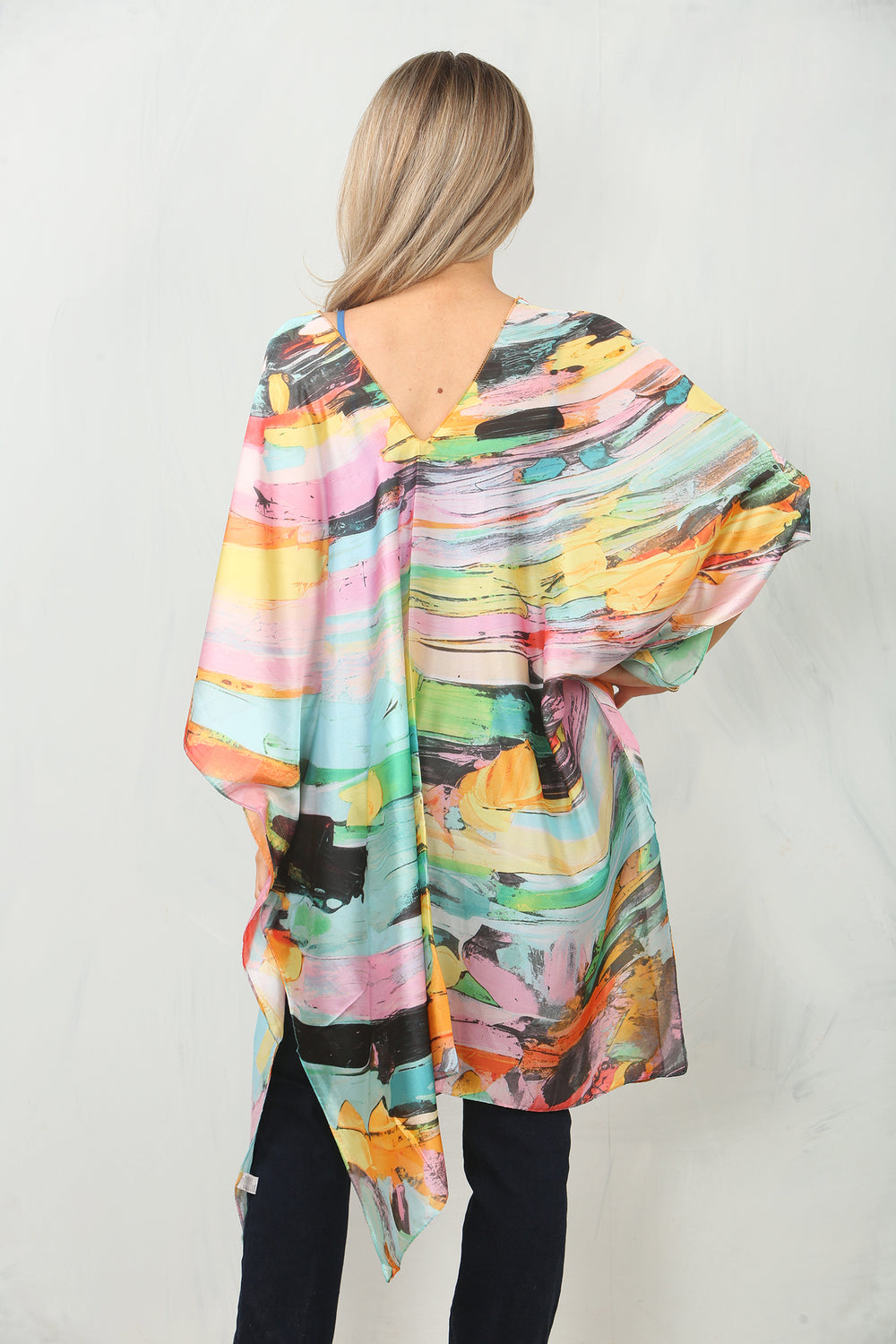 TIE DYE SILK COVER UP (15109187830144)