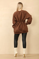 DIANA OVERSIZED SLOGAN SWEAT (14956927353216)