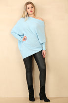 BELLA PATTERN SLEEVE OVERSIZED JUMPER (14956000182656) (15074909520256) (15074909946240)