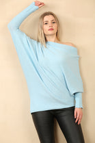 BELLA PATTERN SLEEVE OVERSIZED JUMPER (14956000182656) (15074909520256) (15074909946240)