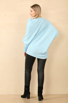 BELLA PATTERN SLEEVE OVERSIZED JUMPER (14956000182656) (15074909520256) (15074909946240)