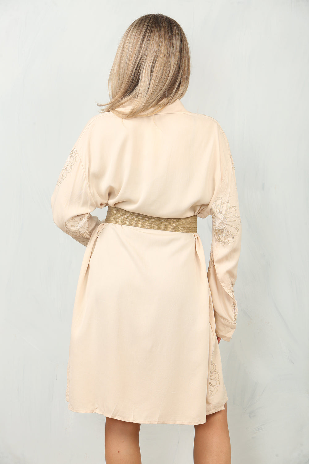 PRINTED BELTED   SHIRT (15114745479552)
