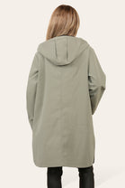 OVERSIZED POCKET DETAIL RAIN COAT (8725785772280)