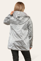 PLUS SIZE ANDREA REVERSIBLE RAIN COAT (8725851341048)