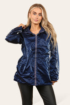 PLUS SIZE ANDREA REVERSIBLE RAIN COAT (8725850620152)